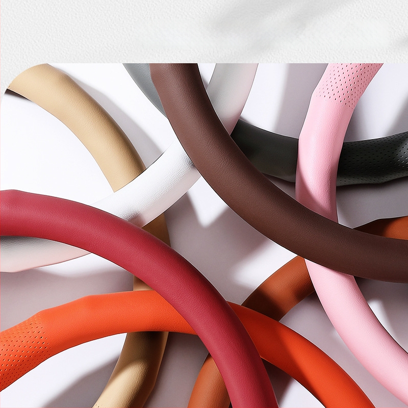 Κάλυμμα τιμονιού αυτοκινήτου – Διατρυπημένο, Αντιολισθητικό, Τετραεποχικό Καθολικό, Αθλητικό στυλ, Συνθετικό δέρμα