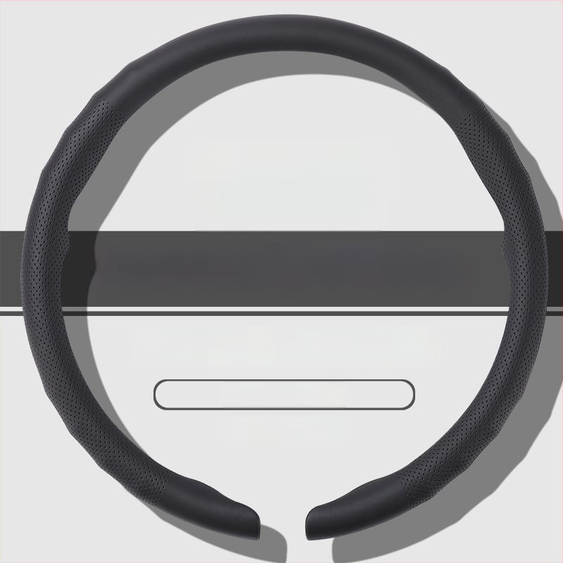 Κάλυμμα τιμονιού αυτοκινήτου – Διατρυπημένο, Αντιολισθητικό, Τετραεποχικό Καθολικό, Αθλητικό στυλ, Συνθετικό δέρμα