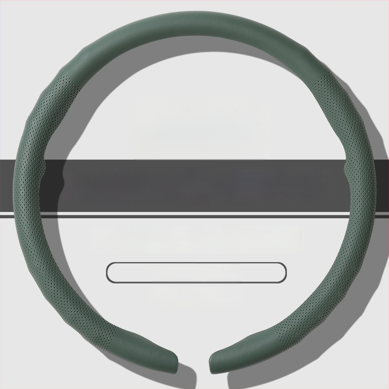 Κάλυμμα τιμονιού αυτοκινήτου – Διατρυπημένο, Αντιολισθητικό, Τετραεποχικό Καθολικό, Αθλητικό στυλ, Συνθετικό δέρμα