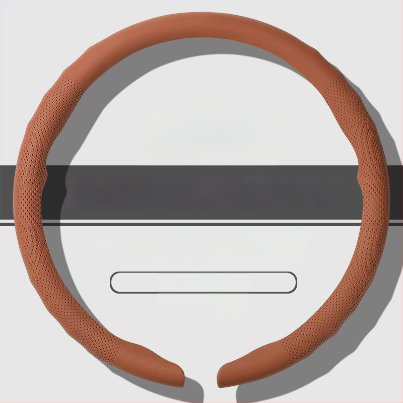Κάλυμμα τιμονιού αυτοκινήτου – Διατρυπημένο, Αντιολισθητικό, Τετραεποχικό Καθολικό, Αθλητικό στυλ, Συνθετικό δέρμα