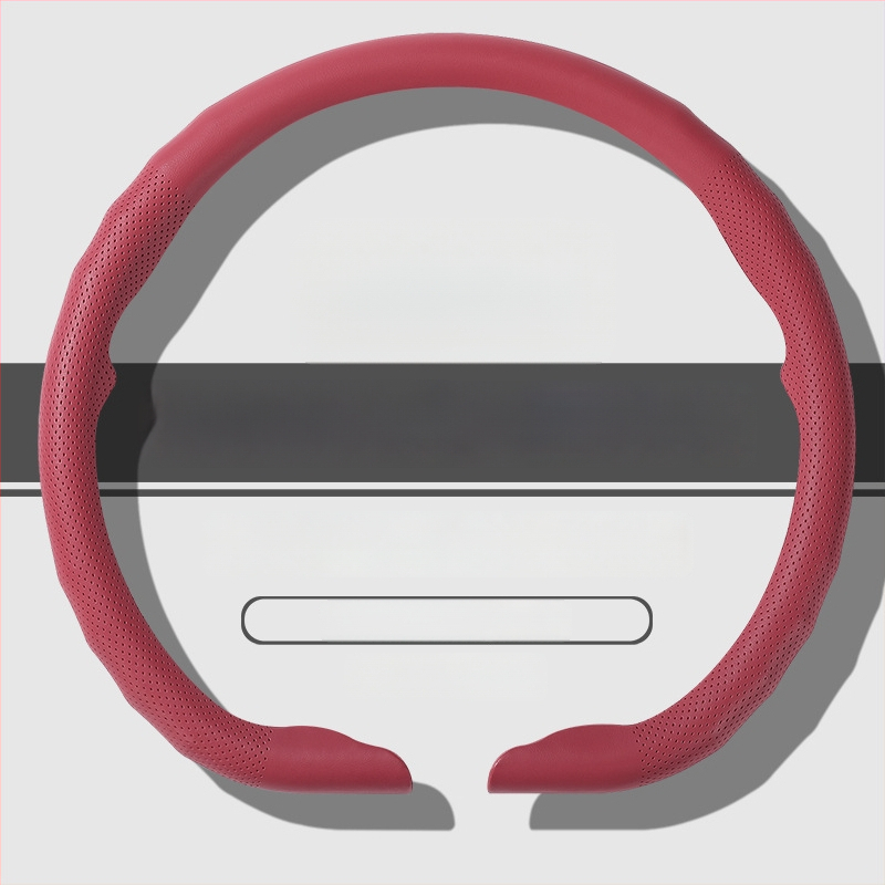 Κάλυμμα τιμονιού αυτοκινήτου – Διατρυπημένο, Αντιολισθητικό, Τετραεποχικό Καθολικό, Αθλητικό στυλ, Συνθετικό δέρμα