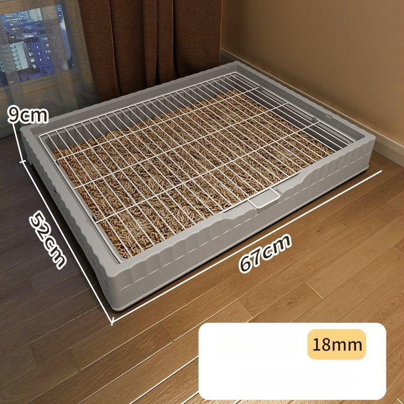 Προστατευτικό κατά των σταγόνων για σκύλους στην τουαλέτα, πλαστική κατασκευή, αυξημένη και βαθύτερη