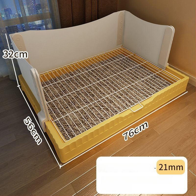 Προστατευτικό κατά των σταγόνων για σκύλους στην τουαλέτα, πλαστική κατασκευή, αυξημένη και βαθύτερη