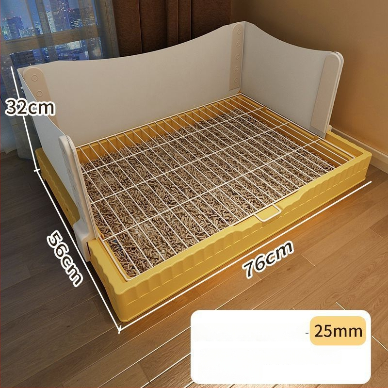 Προστατευτικό κατά των σταγόνων για σκύλους στην τουαλέτα, πλαστική κατασκευή, αυξημένη και βαθύτερη