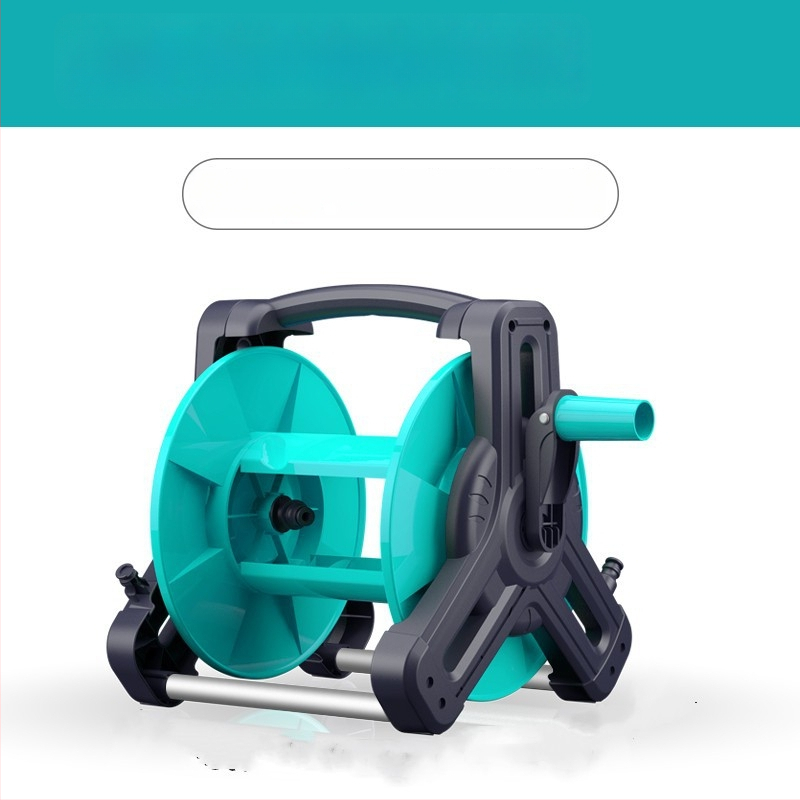 Voolikurull koos pritsimisotsikuga ja hoiustamisega aia kastmiseks - plastmasane pritsimisotsik, veesurve 7, kaal 2.5