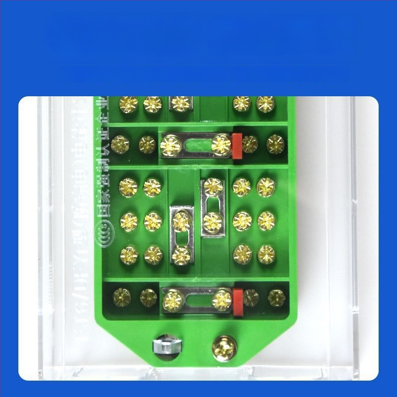 FJ6/DFY1 Puhas vaskkaabli ühenduskarp energiamõõtmise ja integreeritud terminalblokkiga