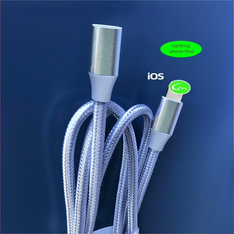 ESYNC 8PIN EXTEND Woven patch kaabel, 8-kordiline vaskkaabel, heli väljund