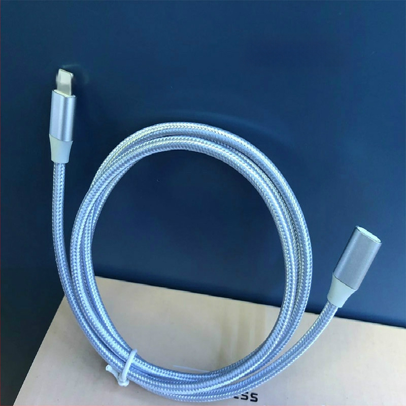 ESYNC 8PIN EXTEND Woven patch kaabel, 8-kordiline vaskkaabel, heli väljund