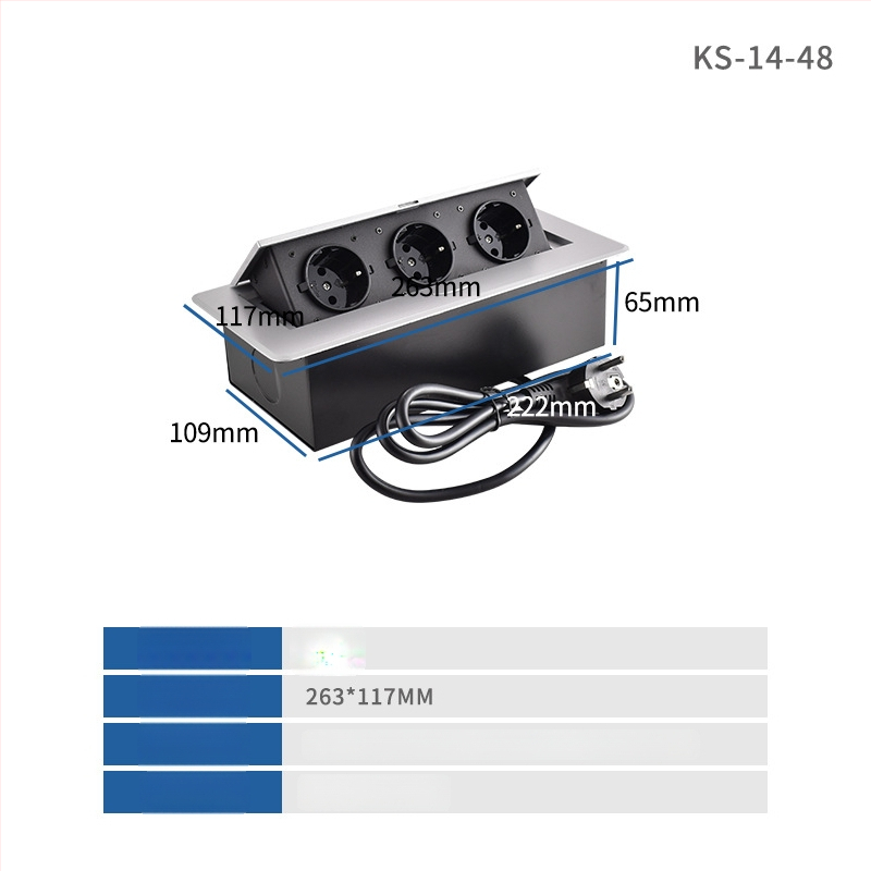 Hüppavale sisseehitatud mitmefunktsionaalne lauapistik, bränd Jian shi, paigaldus lauale