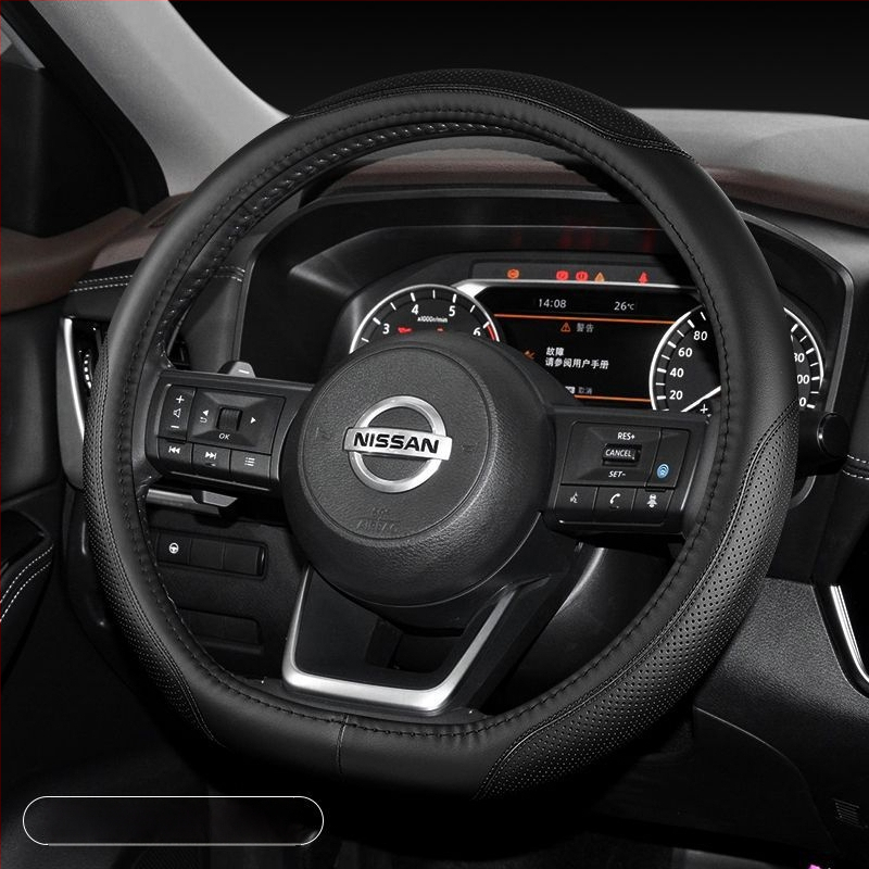 Κάλυμμα τιμονιού από δέρμα βοδινού, εξατομικευμένη επεξεργασία, χειμερινή χρήση, γενική εφαρμογή (Κύρια χαρακτηριστικά: δέρμα βοδινού; εξατομικευμένη επεξεργασία; χειμερινή χρήση; γενική εφαρμογή)