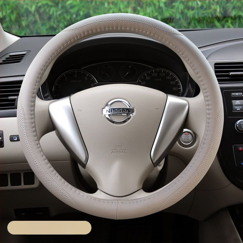 Κάλυμμα τιμονιού από δέρμα βοδινού, εξατομικευμένη επεξεργασία, χειμερινή χρήση, γενική εφαρμογή (Κύρια χαρακτηριστικά: δέρμα βοδινού; εξατομικευμένη επεξεργασία; χειμερινή χρήση; γενική εφαρμογή)