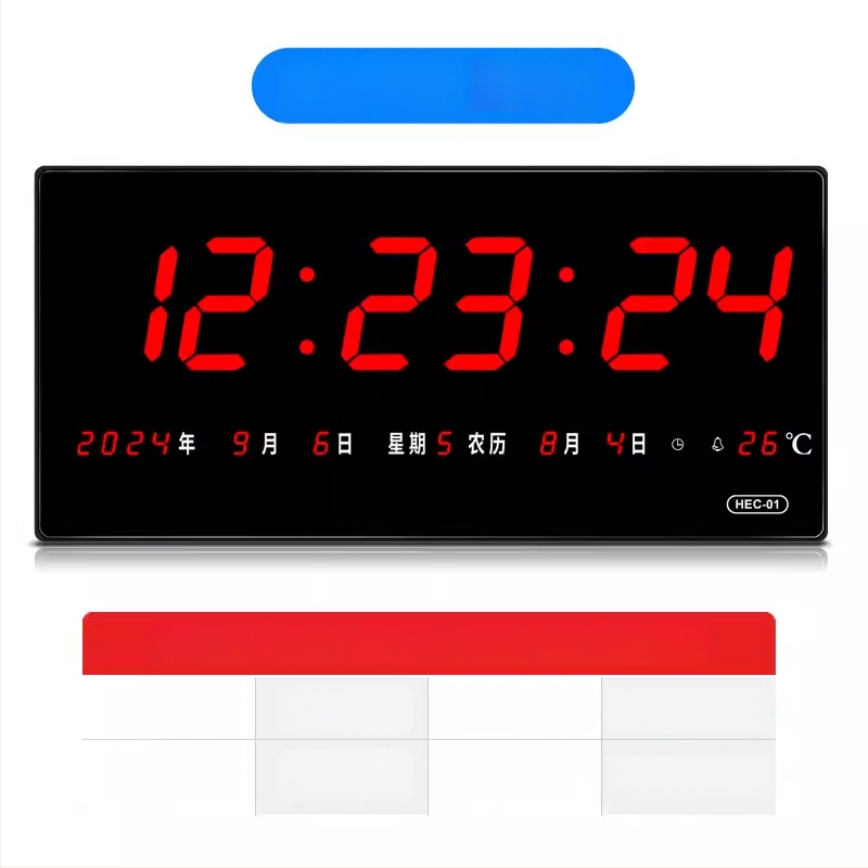 Настолен часовник с вечен календар и BeiDou GPS, Wi‑Fi автоматично синхронизиране на време, LED цифров календар, тих режим, стъклен корпус