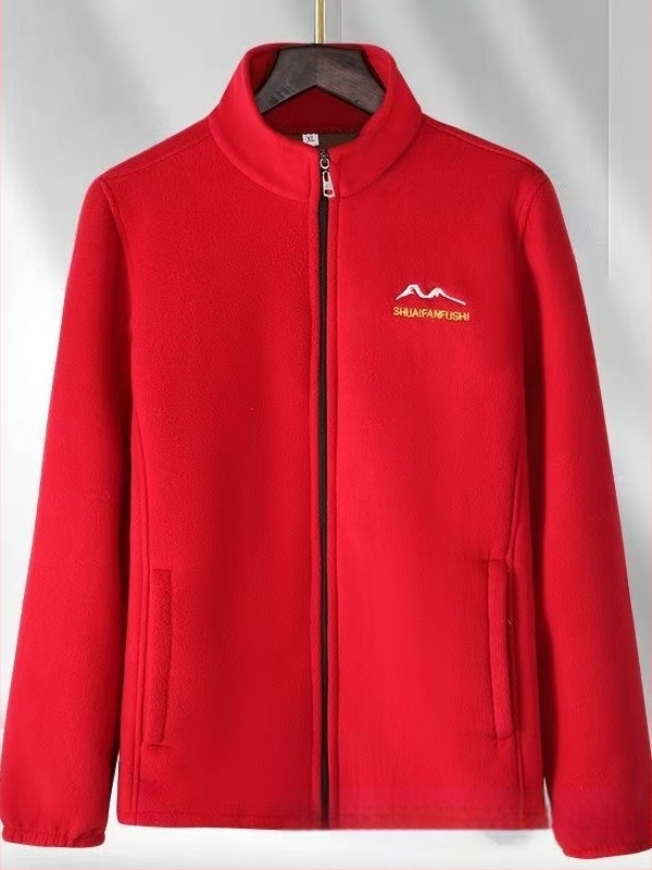 Ženski kardigan od polar fleece za jesen-zimu, debeli flis, udobna široka veličina