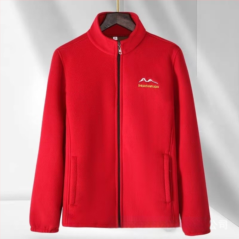 Ženski kardigan od polar fleece za jesen-zimu, debeli flis, udobna široka veličina