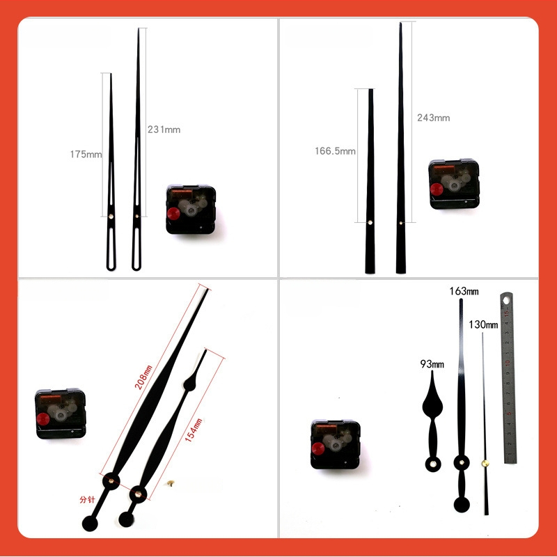 Кварцов часовников механизъм със плавно движение на секундите, метален корпус, прост и модерен стил, произход Китай (континентален)