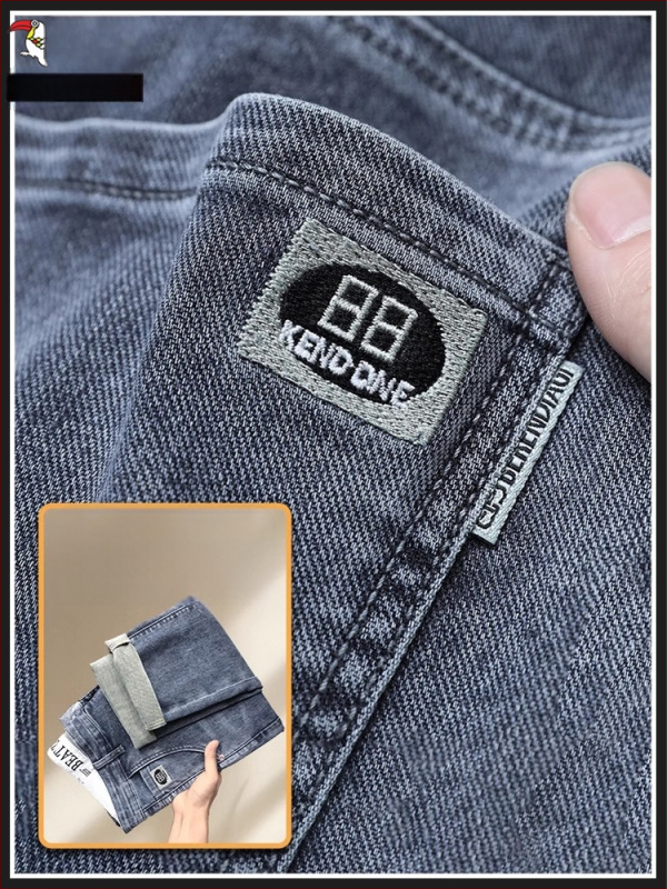 Vyriski džinsai – Tapered kirpimas, vidutinio aukščio juosmuo, džinsinis audinys su elastanu, Tucano/Woodpecker