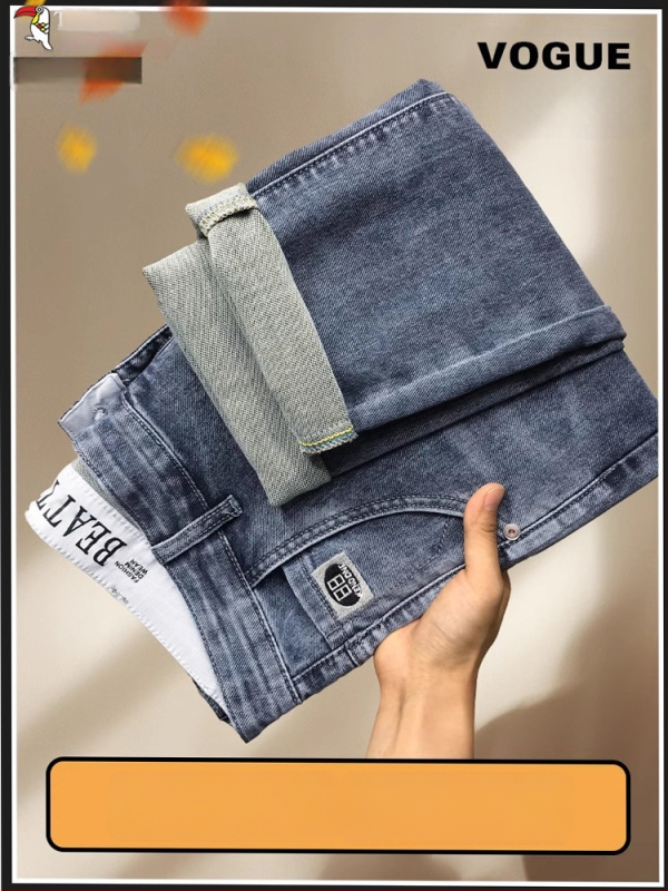 Vyriski džinsai – Tapered kirpimas, vidutinio aukščio juosmuo, džinsinis audinys su elastanu, Tucano/Woodpecker