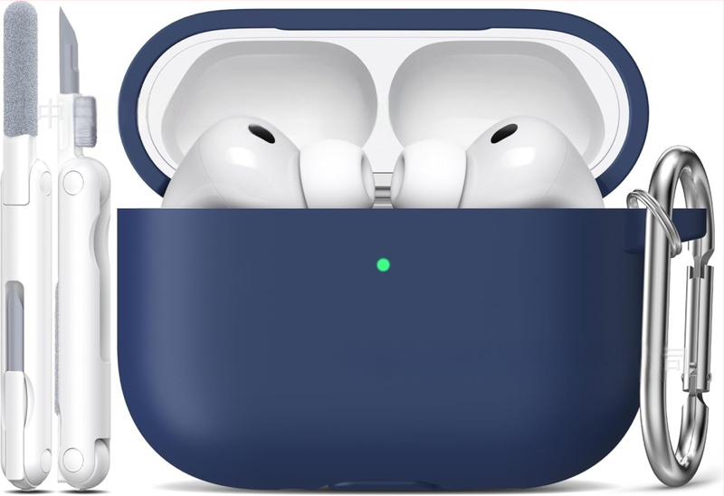 Carcasă din silicon pentru AirPods Pro 3, protecție, turnare prin injecție, compatibilă cu AirPods Pro 3