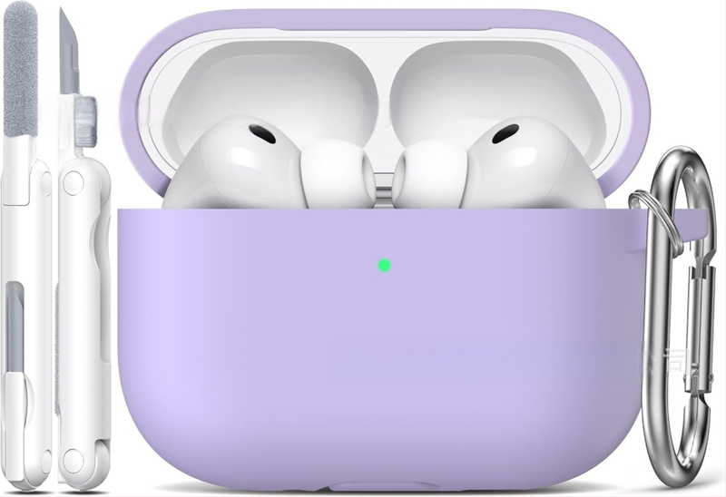 Carcasă din silicon pentru AirPods Pro 3, protecție, turnare prin injecție, compatibilă cu AirPods Pro 3