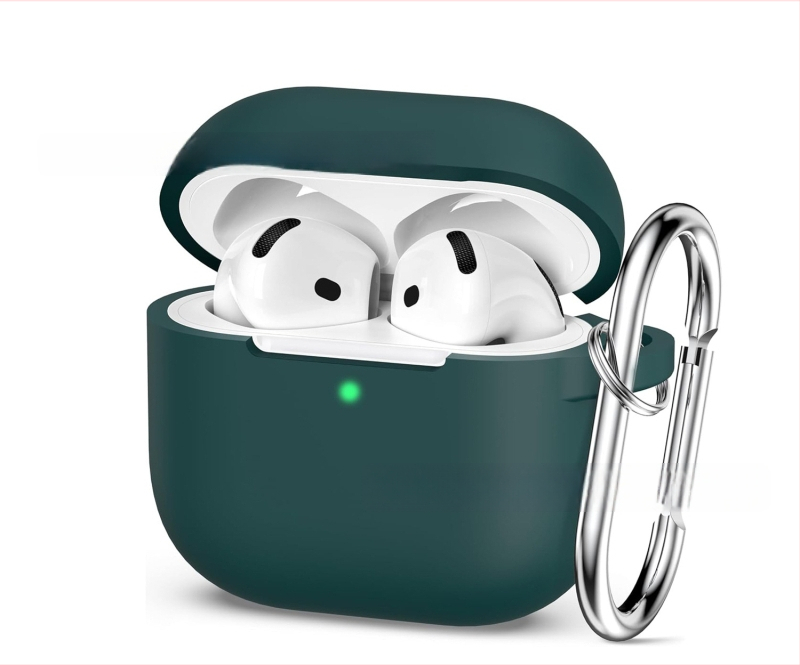 Carcasă din silicon pentru AirPods Pro 3, protecție, turnare prin injecție, compatibilă cu AirPods Pro 3
