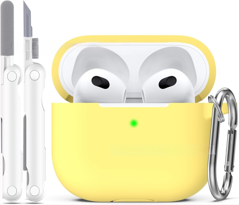 Carcasă din silicon pentru AirPods Pro 3, protecție, turnare prin injecție, compatibilă cu AirPods Pro 3