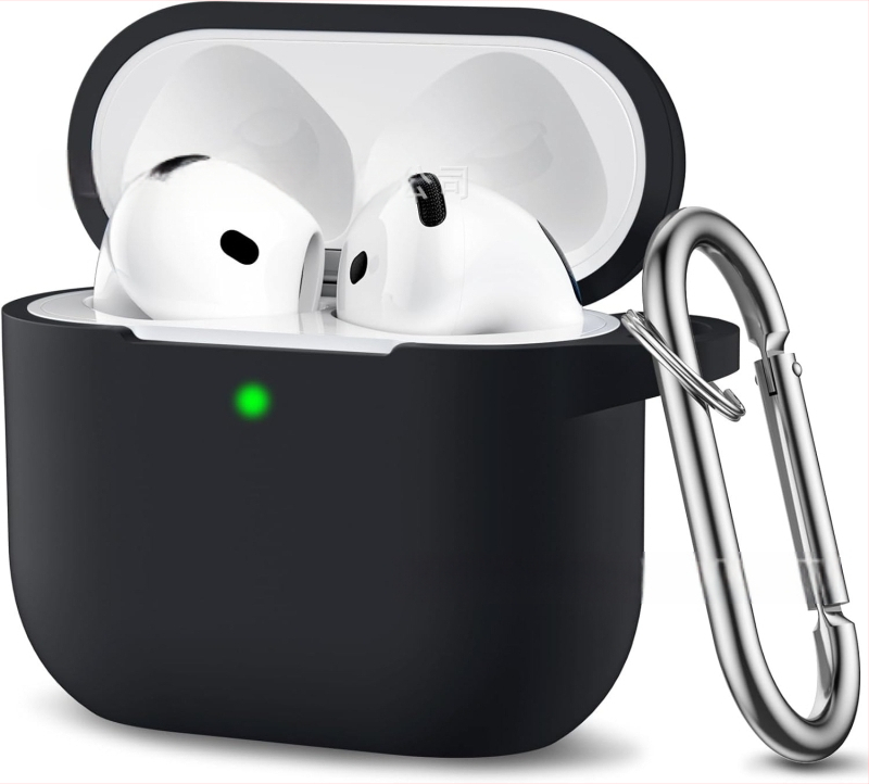 Carcasă din silicon pentru AirPods Pro 3, protecție, turnare prin injecție, compatibilă cu AirPods Pro 3