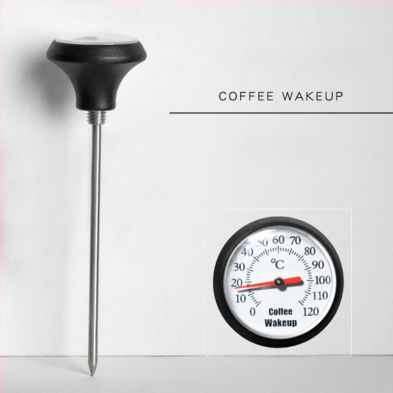 Clip-on θερμόμετρο καφέ pour-over – πλαστικό σώμα, βελόνα/ανιχνευτής (probe), μοντέρνος μινιμαλιστικός σχεδιασμός