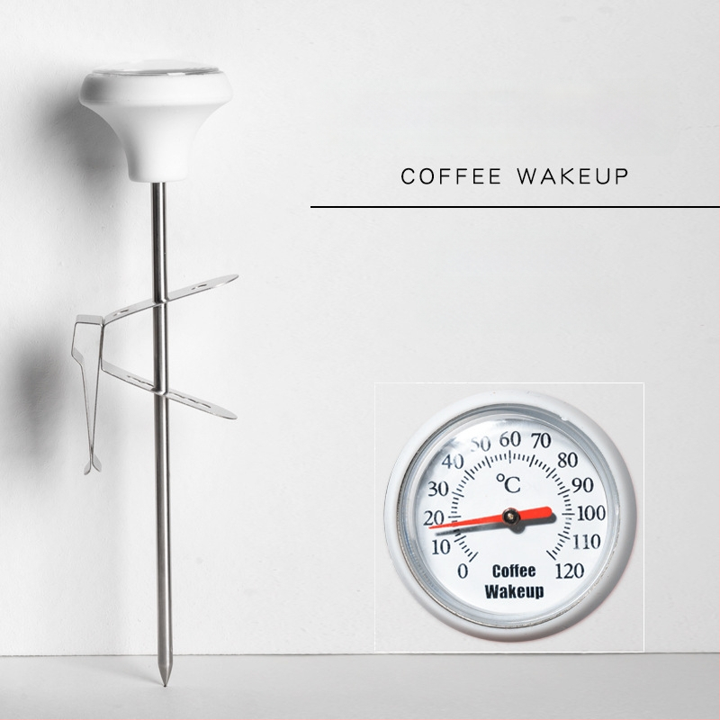 Clip-on θερμόμετρο καφέ pour-over – πλαστικό σώμα, βελόνα/ανιχνευτής (probe), μοντέρνος μινιμαλιστικός σχεδιασμός