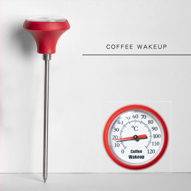 Clip-on θερμόμετρο καφέ pour-over – πλαστικό σώμα, βελόνα/ανιχνευτής (probe), μοντέρνος μινιμαλιστικός σχεδιασμός