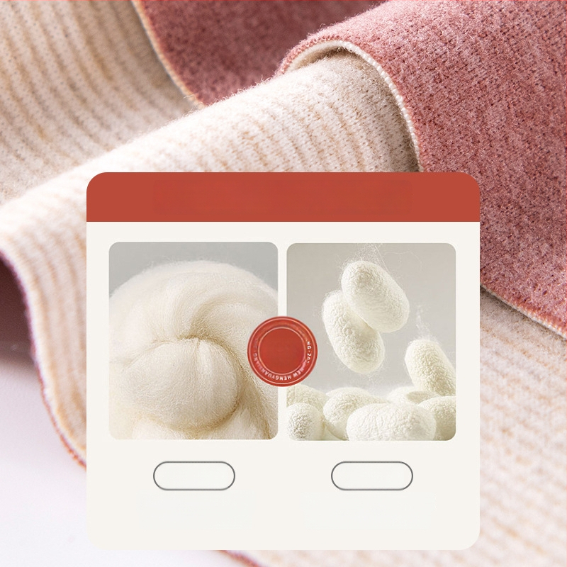 Комплект майчин термо бельо с функция за кърмене, дебела пижама за есенно-зимния период — полиестер 70–80%, кръгло деколте, дълги ръкави, дълги панталони, 251–300 г/м²