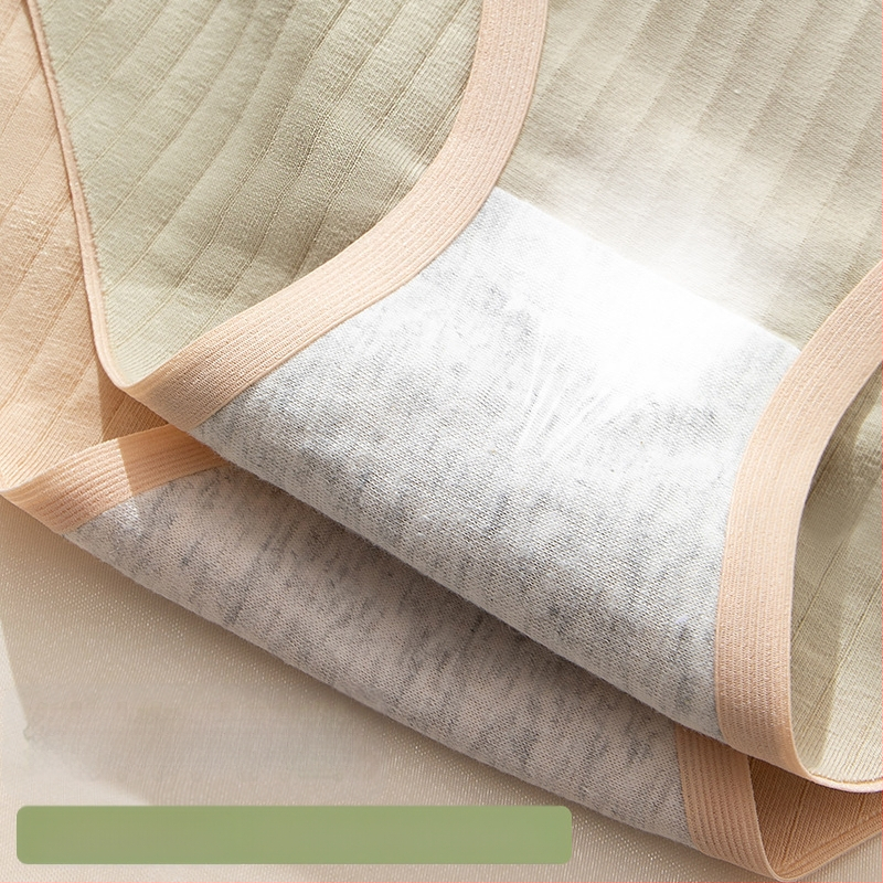 Monroe Kokvilnas grūtnieču biksītes ar vidējo jostas līmeni, vēdera atbalsts, elpojošas, 100% kokvilnas oderes