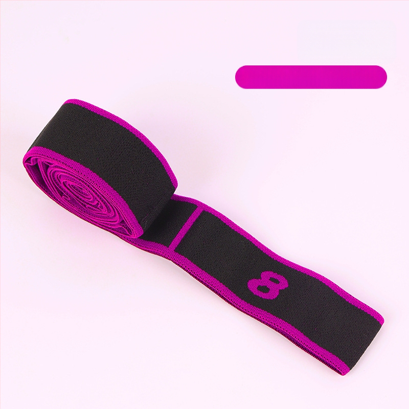 Λωρίδα διάτασης γιόγκα Three Brahma – πολυεστέρας, λωρίδα διάτασης για τρέξιμο και γυμναστική, βοηθητικό εξάρτημα γιόγκα