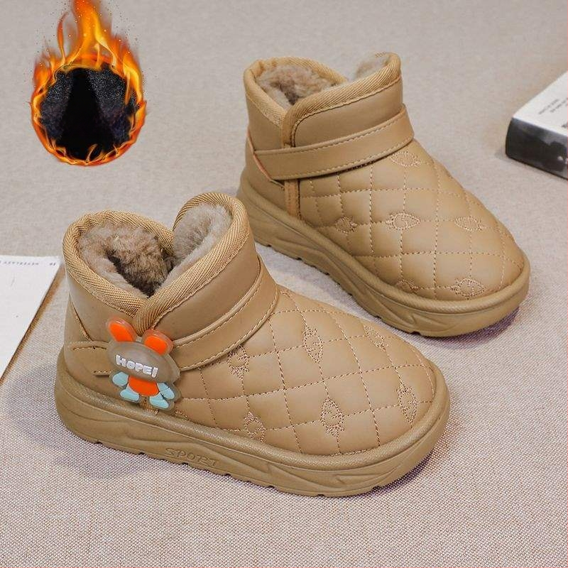 Ghete de gleznă cu PU, pentru băieți, 1–3 ani, ghete de zăpadă