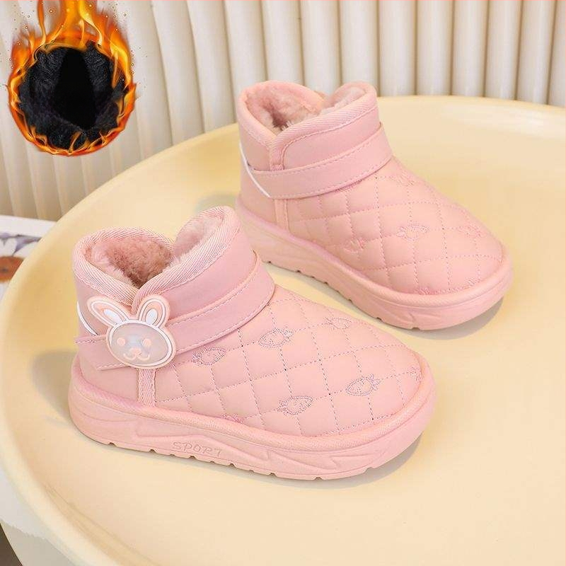 Ghete de gleznă cu PU, pentru băieți, 1–3 ani, ghete de zăpadă