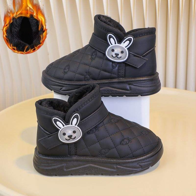 Ghete de gleznă cu PU, pentru băieți, 1–3 ani, ghete de zăpadă