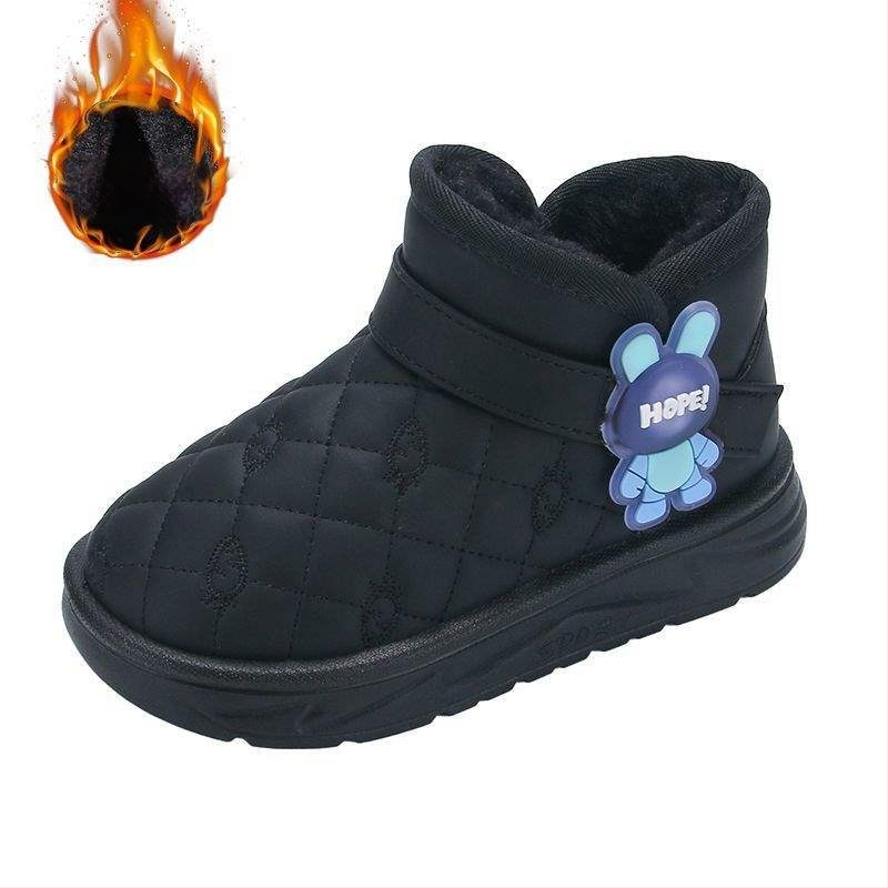 Ghete de gleznă cu PU, pentru băieți, 1–3 ani, ghete de zăpadă