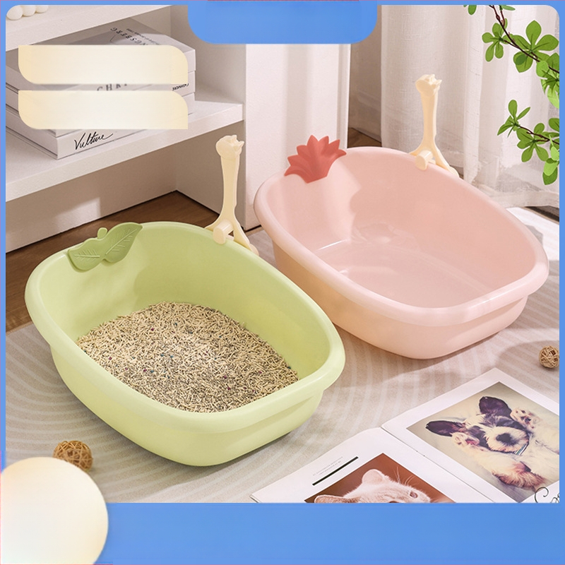 Harry márkás macskaalomtál, nyitott tetejű, négyszögletes, PP-anyag