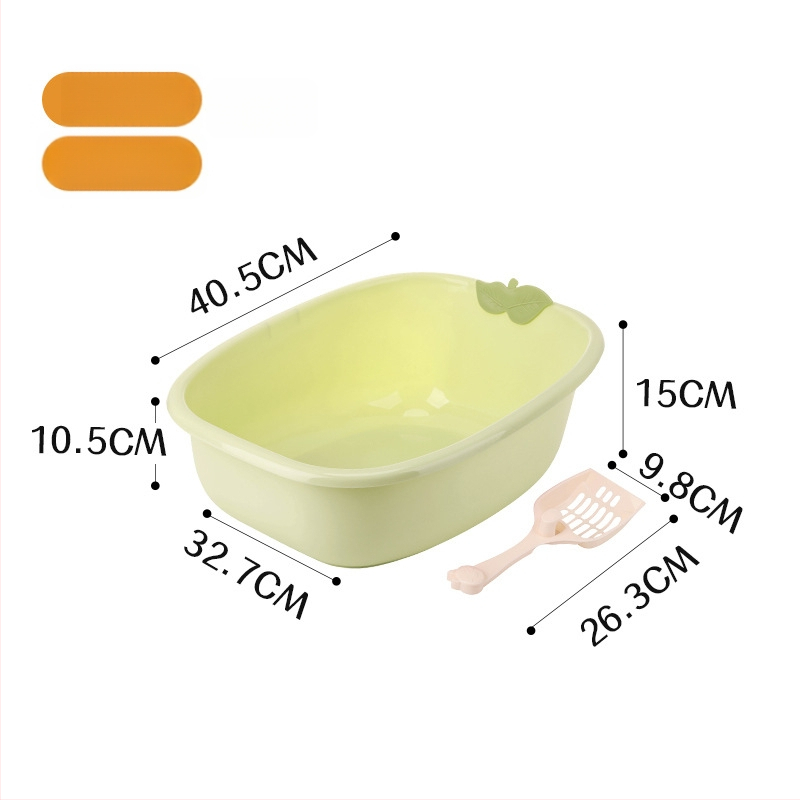 Harry márkás macskaalomtál, nyitott tetejű, négyszögletes, PP-anyag