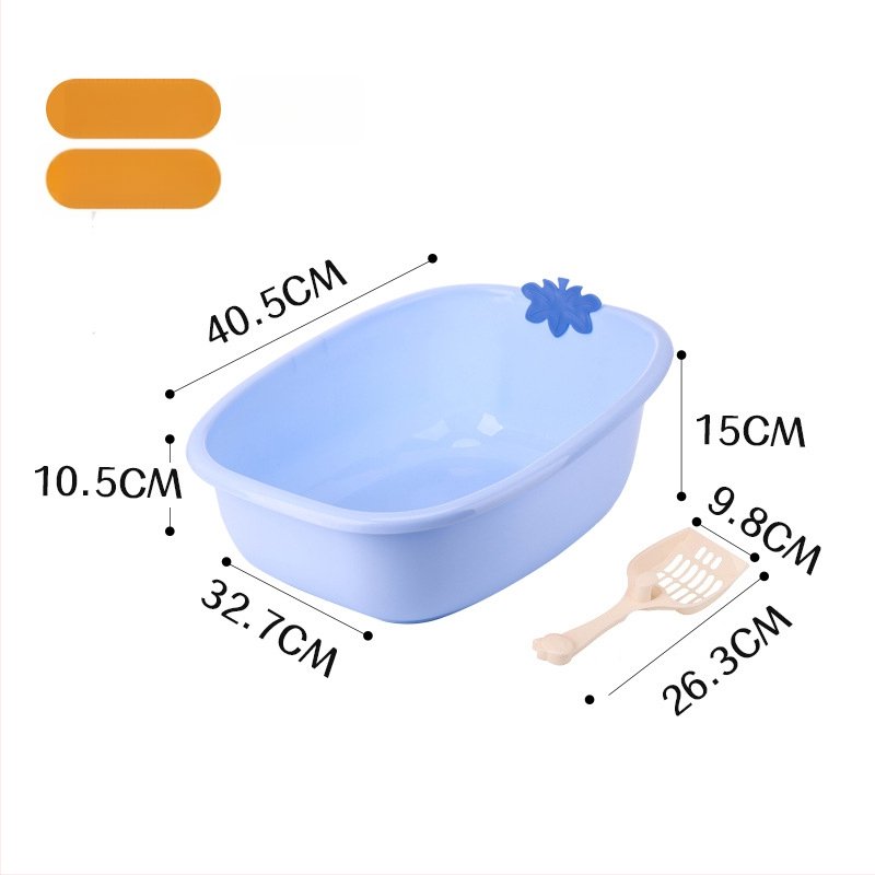 Harry márkás macskaalomtál, nyitott tetejű, négyszögletes, PP-anyag