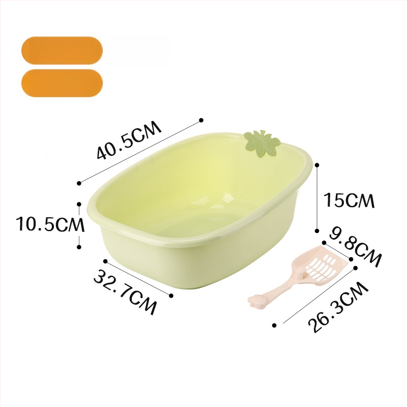 Harry márkás macskaalomtál, nyitott tetejű, négyszögletes, PP-anyag