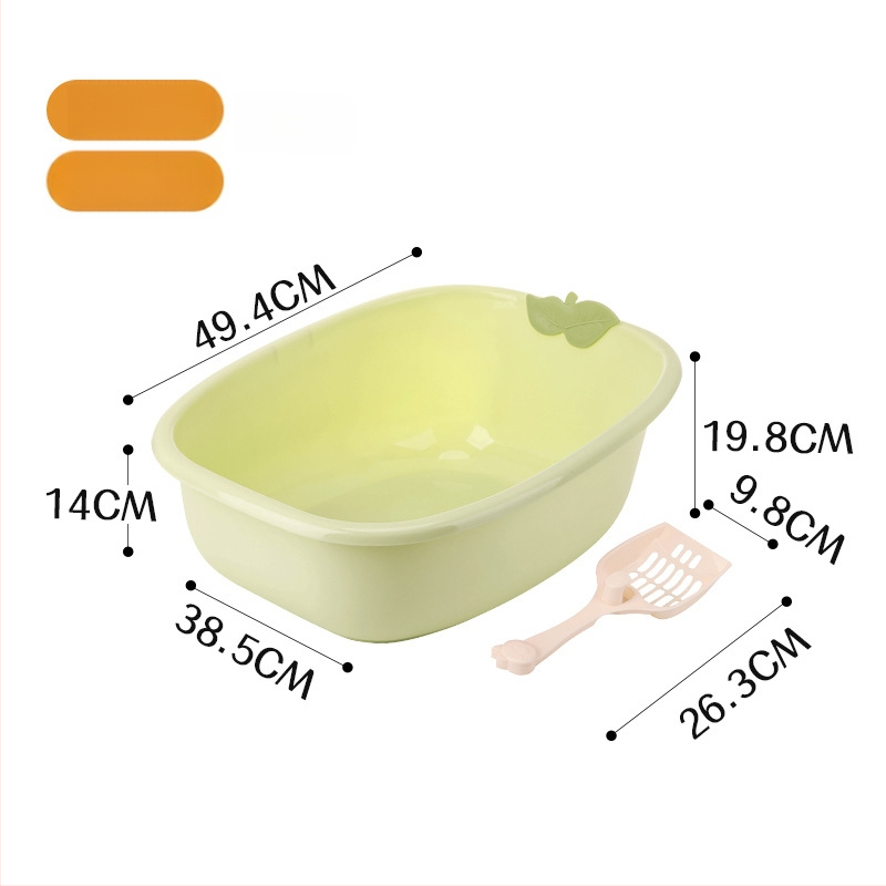 Harry márkás macskaalomtál, nyitott tetejű, négyszögletes, PP-anyag