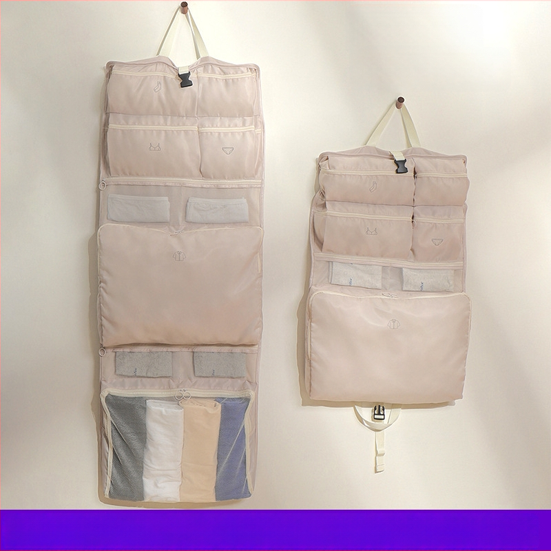 Daidweil kubveidīgs pakārts uzglabāšanas organizētājs ceļojumiem un mājas lietošanai, modelis 250828, poliesters, organizēšanai