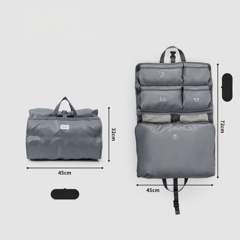 Daidweil kubveidīgs pakārts uzglabāšanas organizētājs ceļojumiem un mājas lietošanai, modelis 250828, poliesters, organizēšanai