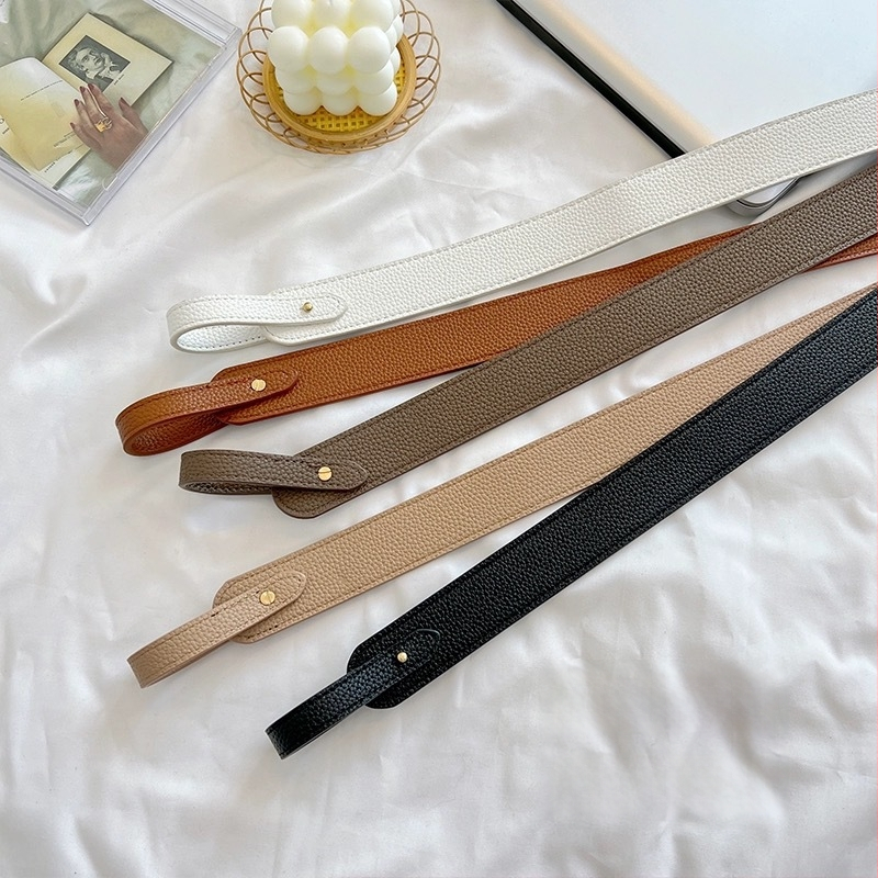 Ιμάντας τσάντας από PU με αποσπώμενο χέρι, μετατρέψιμος ιμάντας για μασχάλη και προέκταση, μειώνει το βάρος, στυλ φρέσκο και ήπιο, άνοιξη 2024