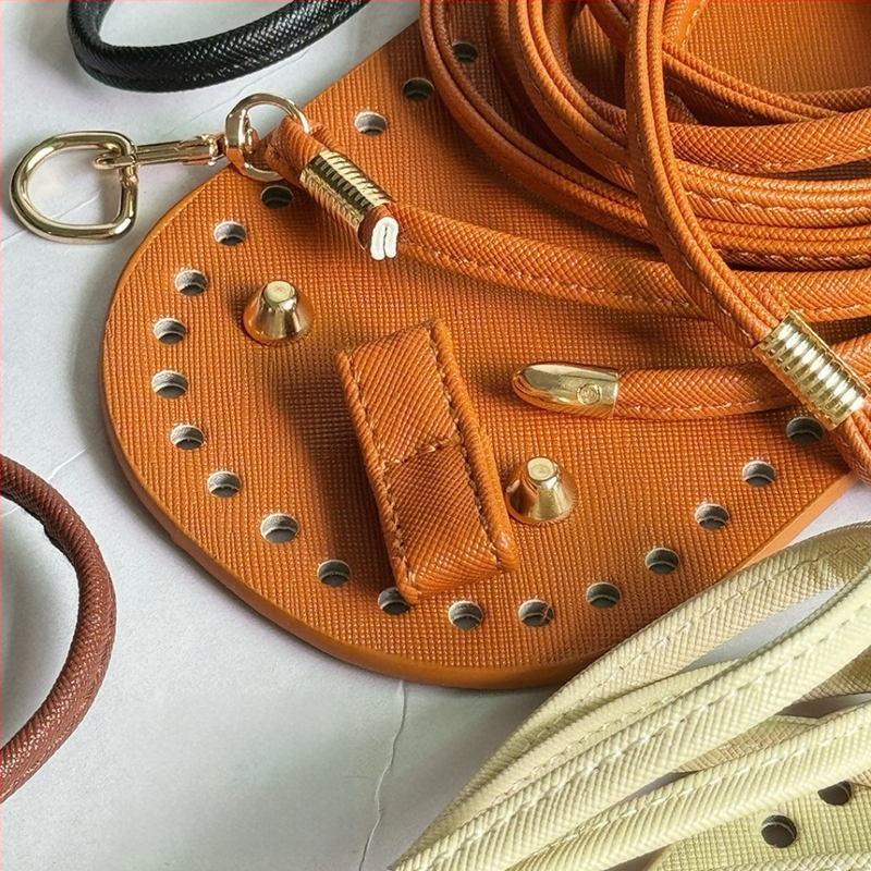 Ručna tkanina kožna dumpling torba – jedne boje, prozračna, vodootporna, lagana, dodatak prtljage