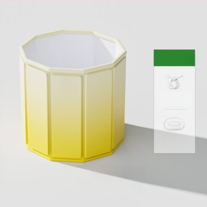 Αναδιπλούμενη λεκάνη μπάνιου από αδιάβροχο ύφασμα για οικιακή χρήση, παχύτερη κατασκευή, χωρίς συναρμολόγηση, για ενήλικες