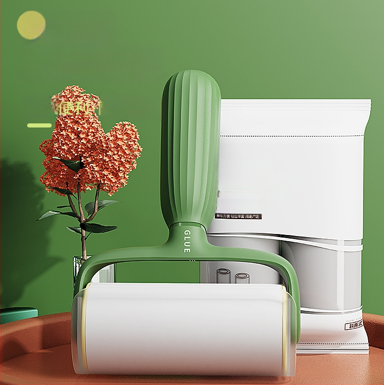 Meow and Kaktuso stiliaus augintinių plaukų šluotelė su nuimamais ritinėliu drabužiams ir sofoms – PP, Zhejiang