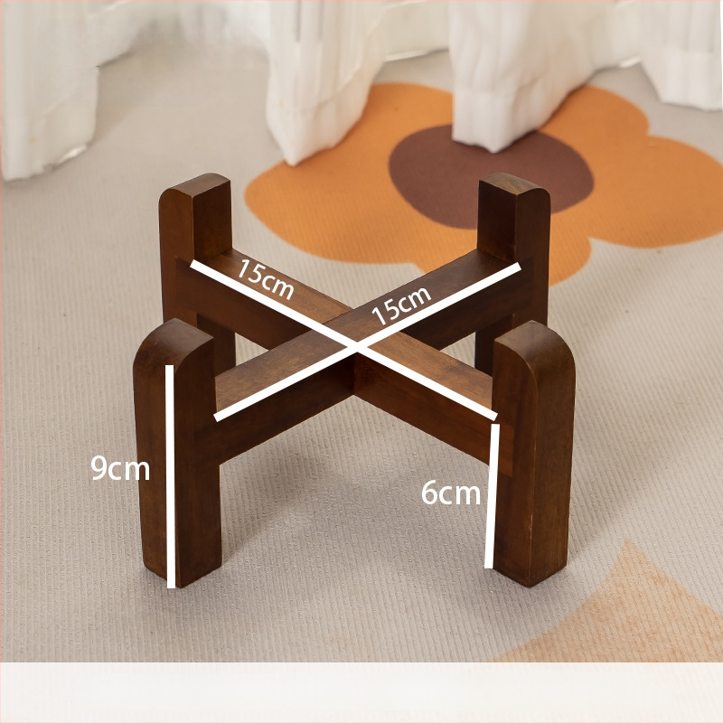 Κεραμικό μπολ γάτας για φαγητό και νερό, μοτίβο μήλου, σχέδιο κατά της ανατροπής