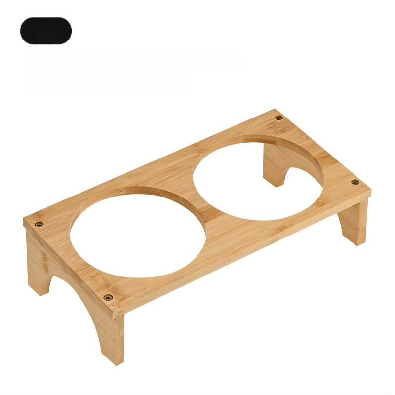 Ταΐστρα γάτας με ξύλινο πλαίσιο από Heng xiang, προέλευση Chaozhou, εργαλείο φροντίδας κατοικίδιων