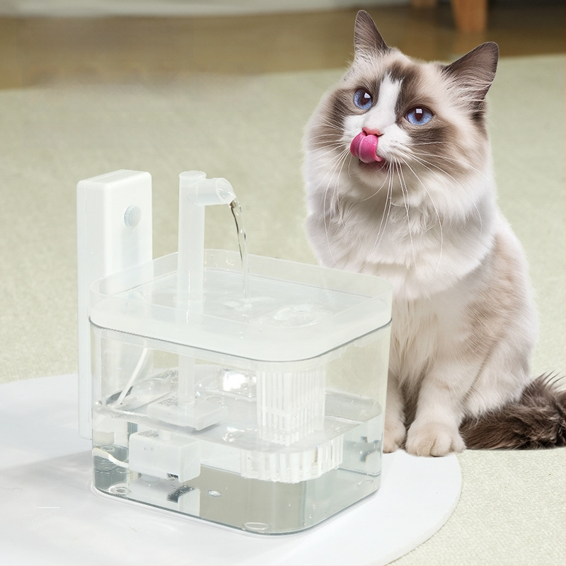 Δοχείο νερού γάτας με αυτόματη κυκλοφορία, πλαστικό, μάρκα Flower Season